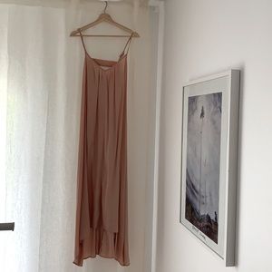 Cute boho cream color maxi dress